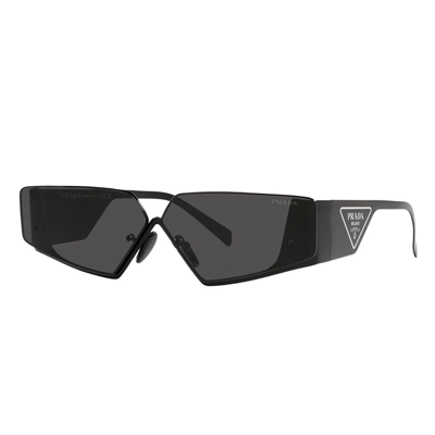 Prada Pr 58zs 1ab06l Unisex Fashion Sunglasses In Black