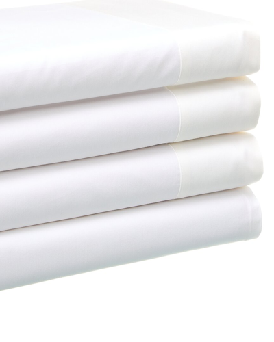 Dea Italian Linens Sinfonia Toscana Carlo Insert Sheet Set In White