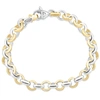 Pompeii3 Men's Link 14k Gold (36gram) Or Platinum (59gram) 8mm Link Bracelet 9" In Gold