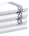 Dea Italian Linens Sinfonia Toscana Virgina Embroidered Sheet Set