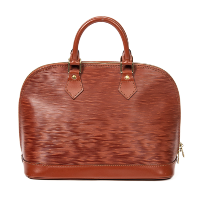 Pre-owned Louis Vuitton Alma Pm In Brown