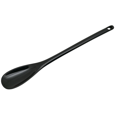 Gourmac 12-inch Melamine Mixing Spoon In Black