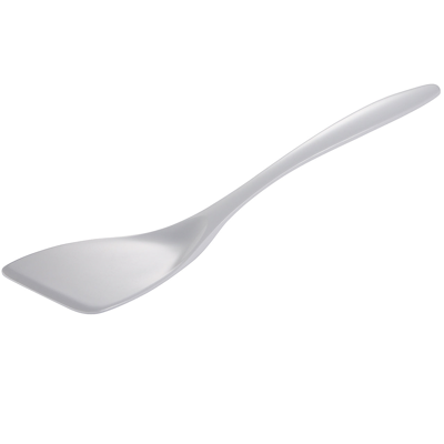 Gourmac 12-inch Melamine Turner Spatula In White