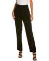 Cinq À Sept Cinq A Sept Ruthy High Rise Pleated Straight Pants In Black