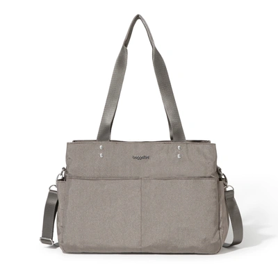 Baggallini Women's The Only Bag Tote Bag With Crossbody Strap In Grey