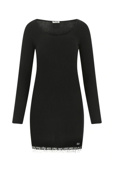 Miu Miu Dress In Black