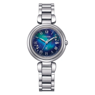Pre-owned Citizen L Square Collection Eco-drive Lady's Watch Ew5591-60l Usus