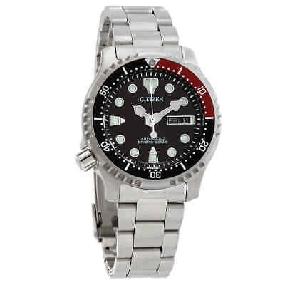 Pre-owned Citizen Promaster Automatic Black Dial Men's Watch Ny0085-86e