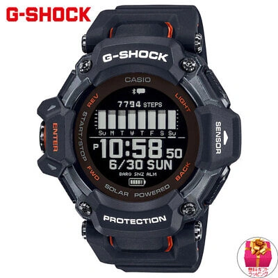 Pre-owned Casio G-shock Gbd-h2000-1ajr G-squad Sport Bluetooth Gps Digital Men Watch