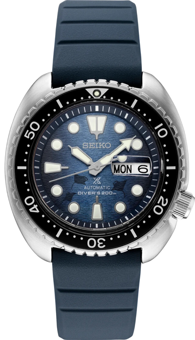 Pre-owned Seiko Prospex Save The Ocean Special Edition Automatic 45mm 20 Atm Men's Watch
