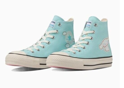 Pre-owned Converse Sanrio Cinnamoroll  All Star Hi Sneakers Shoes In Blue