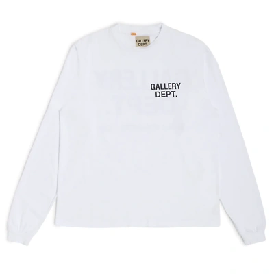 Pre-owned Gallery Dept. Gallery Dept Vintage Souvenir L/s Tee - Authentic -new With Tags In Cream