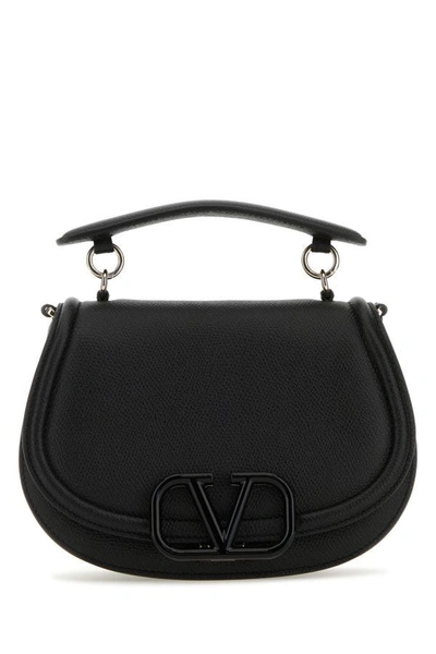 Valentino Garavani Outlet: VSling micro bag in patent leather - Orchid