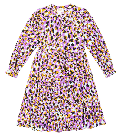 Scotch & Soda Kids' Printed Dress In Multicoloured