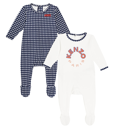 Kenzo Multicolor Boys Set For Babies In Multicoloured