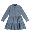Polo Ralph Lauren Cotton Shirt Dress In Blue