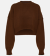 DOLCE & GABBANA GUANAKO AND CASHMERE SWEATER