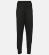 THE ROW DALBERO LINEN AND SILK TAPERED trousers
