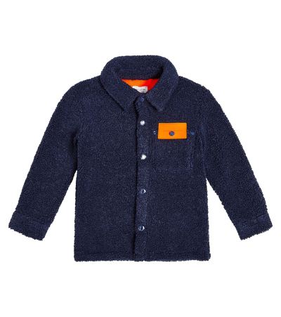 Marc Jacobs Kids' Fleece Jacket In Blue