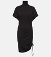 Isabel Marant Étoile Lya Draped-design Dress In Black