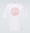 Marni Logo-print Cotton T-shirt In Multi-colored