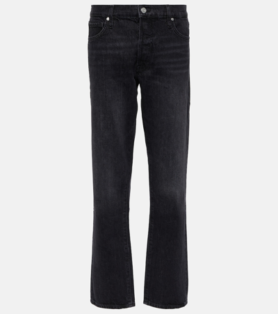 Frame Straight Jeans In Black