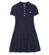 Polo Ralph Lauren Cable-knit Cotton Dress In Blue