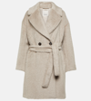 S Max Mara Nerine Alpaca-blend Coat In Beige