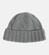 Loro Piana Berretto Cashmere Beanie In Grey