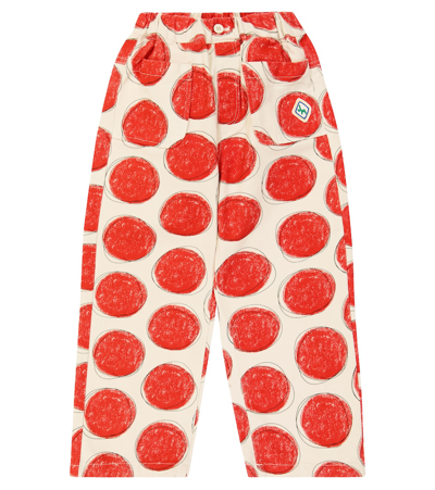 Jellymallow Kids' Red Dot Cotton Pants