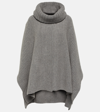 Loro Piana Waipara Cashmere Cape In M570 Cayenne Mela