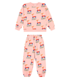 Shop Jellymallow Scoot Sweatshirt And Sweatpants Set In Pink
