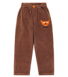Jellymallow Cat Corduroy Pants In Brown