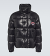 Moncler Misam Nylon Laquè Down Jacket In Black