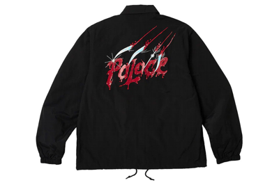 Pre-owned Palace Scratchy Coach Jacket Black
