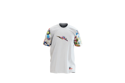 Pre-owned Rtfkt Clonex Murakami Drip T-shirt White/multi
