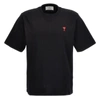 Ami Alexandre Mattiussi T-shirt Ami Paris Woman Color Black In Black