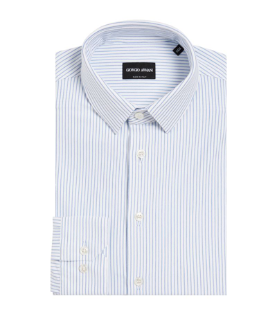 Giorgio Armani Striped Shirt In White