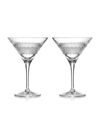WATERFORD X LUTHER VANDROSS SET OF 2 MARTINI GLASSES (125ML)