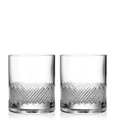 Waterford X Luther Vandross Set Of 2 Whiskey Glasses (340ml) In Clear