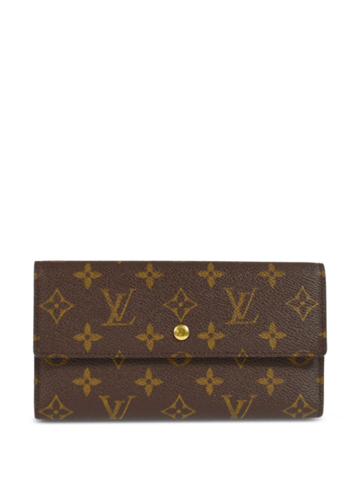 Louis Vuitton 2005 Pre-owned Portefeuille Continental Wallet - Brown