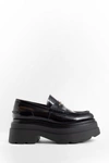 Alexander Wang Carter Platform Loafer In Leather In Black
