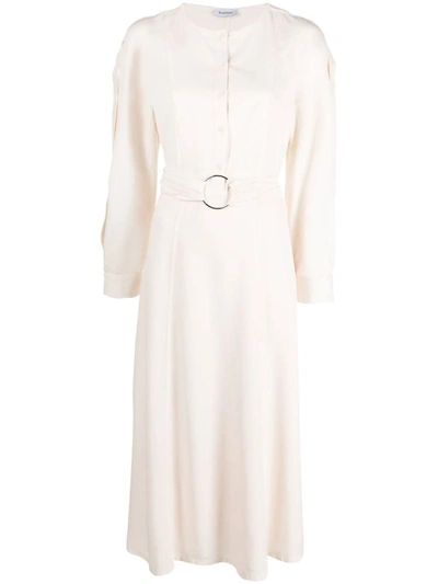 Rodebjer Belted Shirtdress In White