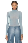 Wolford Buenos Aires String Bodysuit In Skye