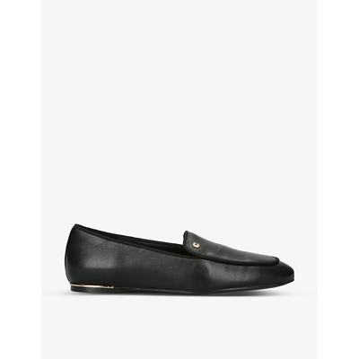 Carvela Loyal Logo-embellished Leather Loafers In Blk/other