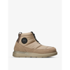 CANADA GOOSE CANADA GOOSE MEN'S TAUPE CROFTON PUFFER NYLON AND SUEDE ANKLE BOOTS