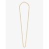 Tom Wood Curb 18ct Yellow-gold Plated Sterling-silver Necklace In Gold