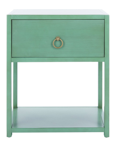 Safavieh Yudi Nightstand In Turquoise