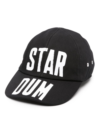 Alyx 1017  9sm Star Dum Printed Baseball Cap In Black