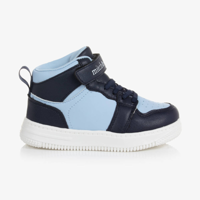 Mitch & Son Kids' Boys Blue High-top Trainers